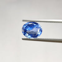 3.03 cts Natural Blue Sapphire Loose Gemstone Oval Cut