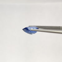 2.54 cts Unheated Natural Blue Sapphire Loose Gemstone Pear Cut