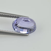 2.88 cts Natural Lavender Sapphire Loose Gemstone Oval Cut