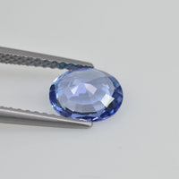 1.35 cts Natural Blue Sapphire Loose Gemstone Oval Cut Certified