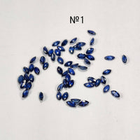 4.5x2.5 MM Natural Blue Sapphire Marquise Cut | 9 Different Grades | Varieties Of Color & Clarity | Deep / Medium / Pastel Blue | Calibrated