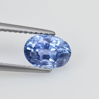 1.88 cts Unheated Natural Blue Sapphire Loose Gemstone Oval Cut Certified