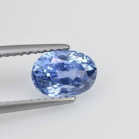 1.88 cts Unheated Natural Blue Sapphire Loose Gemstone Oval Cut Certified