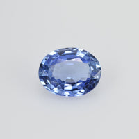 1.27 cts Unheated Natural Blue Sapphire Loose Gemstone Oval Cut Certified