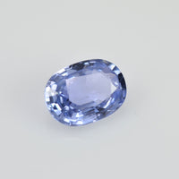 1.50 cts Unheated Natural Blue Sapphire Loose Gemstone Oval Cut Certified