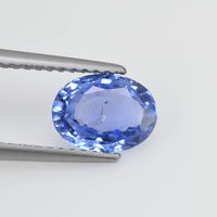 1.55 cts Natural Blue Sapphire Loose Gemstone Oval Cut