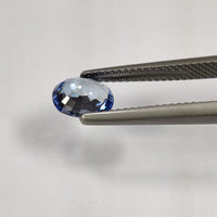 1.35 cts Natural Blue Sapphire Loose Gemstone Oval Cut Certified