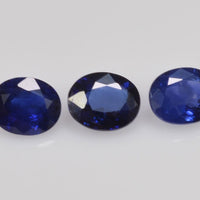 6x5 Natural Calibrated Sri Lanka Blue Sapphire Loose Gemstone Oval Cut