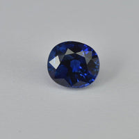 2.19 cts Natural Blue Sapphire Loose Gemstone Oval Cut Certified