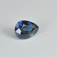 0.85 cts Natural Blue Sapphire Loose Gemstone Pear Cut