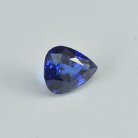 0.79 cts Natural Blue Sapphire Loose Gemstone Pear Cut