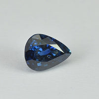 1.20 cts Natural Blue Sapphire Loose Gemstone Pear Cut