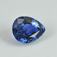 0.96 cts Natural Blue Sapphire Loose Gemstone Pear Cut