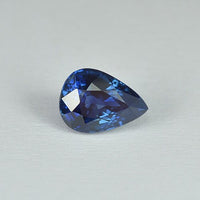 0.86 cts Natural Blue Sapphire Loose Gemstone Pear Cut