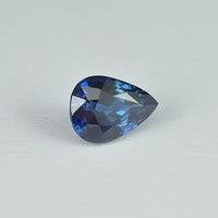 0.86 cts Natural Blue Sapphire Loose Gemstone Pear Cut