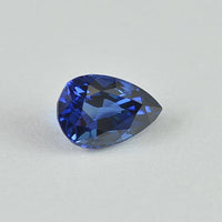 0.70 cts Natural Blue Sapphire Loose Gemstone Pear Cut