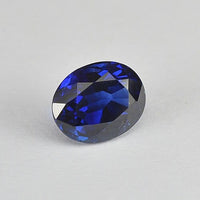 1.69 cts Natural Blue Sapphire Loose Gemstone Oval Cut Certified
