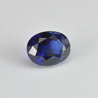 2.02 cts Natural Blue Sapphire Loose Gemstone Oval Cut Certified