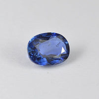 1.62 cts Natural Blue Sapphire Loose Gemstone Oval Cut Certified