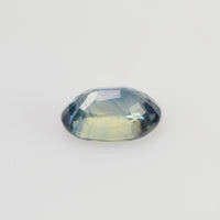 0.65 cts Natural Blue Green Teal Sapphire Loose Gemstone Oval Cut