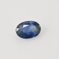 0.56 cts Natural Blue Green Teal Sapphire Loose Gemstone Oval Cut