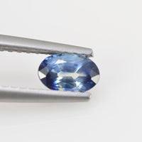 0.62 cts Natural Blue Green Teal Sapphire Loose Gemstone Oval Cut