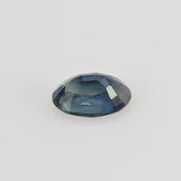 0.54 cts Natural Blue Green Teal Sapphire Loose Gemstone Oval Cut