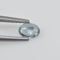 0.45 cts Natural Blue Green Teal Sapphire Loose Gemstone Oval Cut