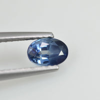 0.77 cts Natural Blue Sapphire Loose Gemstone Oval Cut