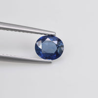 0.87 cts Natural Blue Sapphire Loose Gemstone Oval Cut