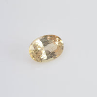 1.07 cts Natural Yellow Sapphire Loose Gemstone Oval Cut