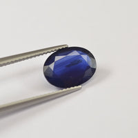 3.36 cts Natural Blue Sapphire Loose Gemstone Oval Cut