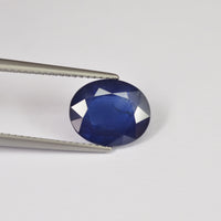 4.06 cts Natural Blue Sapphire Loose Gemstone Oval Cut