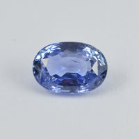 1.74 cts Unheated Natural Blue Sapphire Loose Gemstone Oval Cut Certified