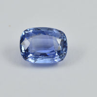 1.74 cts Unheated Natural Blue Sapphire Loose Gemstone Cushion Cut Certified