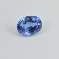1.30 cts Unheated Natural Blue Sapphire Loose Gemstone Oval Cut Certified