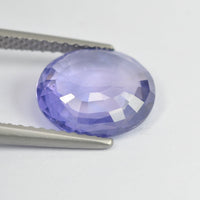2.71 cts Natural Purple Blue Sapphire Loose Gemstone Oval Cut