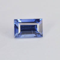 1.45 cts Natural Blue Sapphire Loose Gemstone Baguette Cut