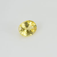 0.85 cts Natural Yellow Sapphire Loose Gemstone Oval Cut