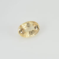 1.10 cts Natural Yellow Sapphire Loose Gemstone Oval Cut