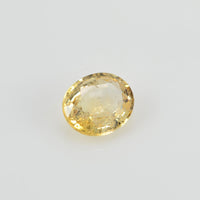 1.17 cts Natural Yellow Sapphire Loose Gemstone Oval Cut