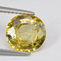 2.99 cts Natural Yellow Sapphire Loose Gemstone Oval Cut