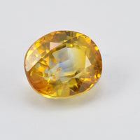 2.10 cts Natural Bi-color Sapphire Loose Gemstone Oval Cut