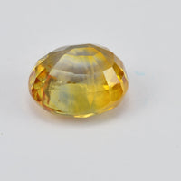 2.10 cts Natural Bi-color Sapphire Loose Gemstone Oval Cut