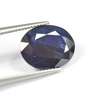 7.59 cts Natural Blue Sapphire Loose Gemstone Oval Cut