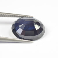 7.59 cts Natural Blue Sapphire Loose Gemstone Oval Cut