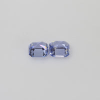 2.70 Cts Natural Blue Sapphire Loose Pair Gemstone Octagon Cut