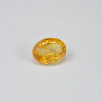 1.34 cts Natural Yellow Sapphire Loose Gemstone Oval Cut