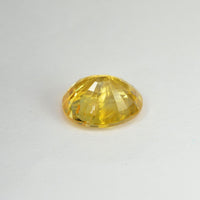 3.67 cts Natural Yellow Sapphire Loose Gemstone Oval Cut