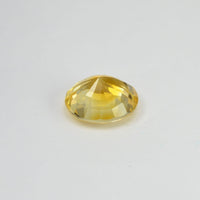 2.78 cts Natural Yellow Sapphire Loose Gemstone Oval Cut
